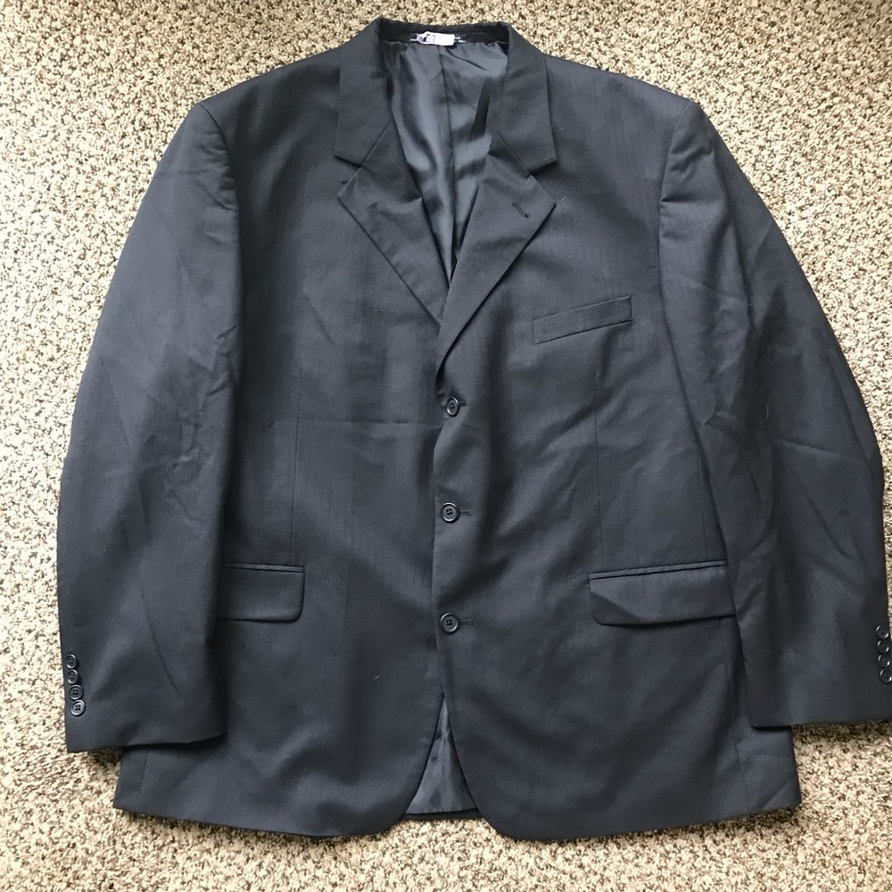 MUROYA by S & K Merino wool jacket / black / 48R